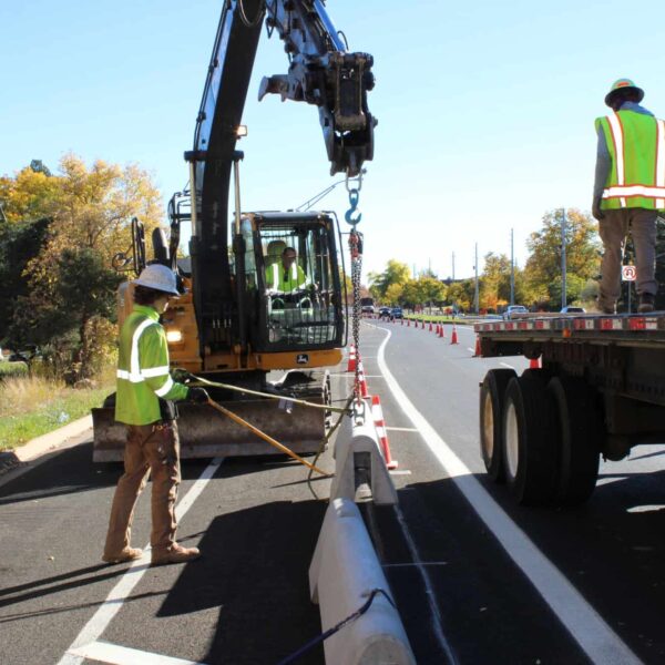 Soft Hit Posts SAFE-T LANE Bike Lane Divider - SEMA Precast